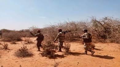 ​الحكومة تعلن مقتل نحو 40 من عناصر حركة الشباب وسط الصومال